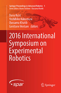 Couverture cartonnée 2016 International Symposium on Experimental Robotics de 