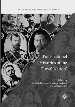 Couverture cartonnée Transnational Histories of the 'Royal Nation' de 