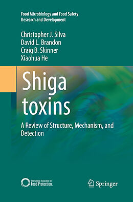 Kartonierter Einband Shiga toxins von Christopher J. Silva, Xiaohua He, Craig B. Skinner
