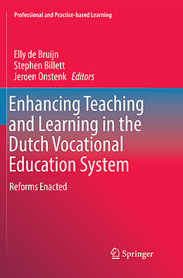 Couverture cartonnée Enhancing Teaching and Learning in the Dutch Vocational Education System de 
