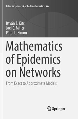 Kartonierter Einband Mathematics of Epidemics on Networks von István Z. Kiss, Péter L. Simon, Joel C. Miller