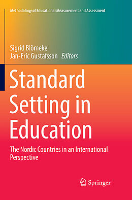 Couverture cartonnée Standard Setting in Education de 