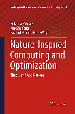 Couverture cartonnée Nature-Inspired Computing and Optimization de 
