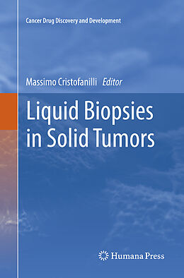 Couverture cartonnée Liquid Biopsies in Solid Tumors de 