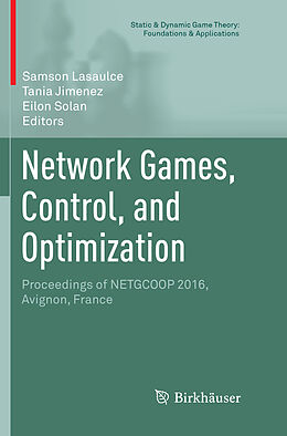 Kartonierter Einband Network Games, Control, and Optimization von 