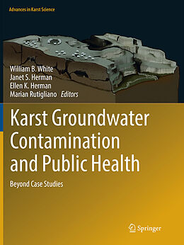 Kartonierter Einband Karst Groundwater Contamination and Public Health von 