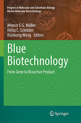 Couverture cartonnée Blue Biotechnology de 