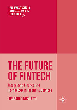 Couverture cartonnée The Future of FinTech de Bernardo Nicoletti