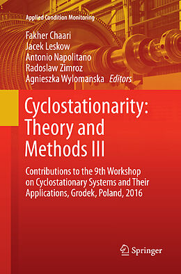 Kartonierter Einband Cyclostationarity: Theory and Methods III von 