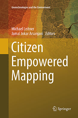 Couverture cartonnée Citizen Empowered Mapping de 