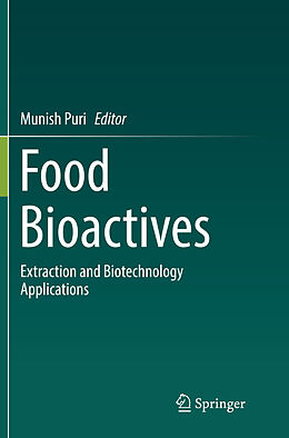 Couverture cartonnée Food Bioactives de 
