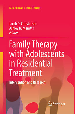 Couverture cartonnée Family Therapy with Adolescents in Residential Treatment de 