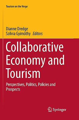 Couverture cartonnée Collaborative Economy and Tourism de 