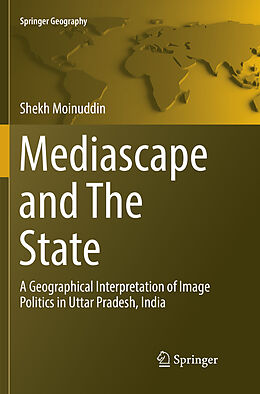 Kartonierter Einband Mediascape and The State von Shekh Moinuddin