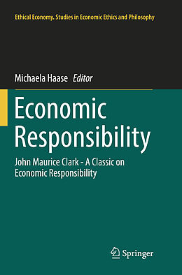 Couverture cartonnée Economic Responsibility de 