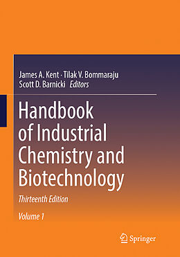 Couverture cartonnée Handbook of Industrial Chemistry and Biotechnology de 