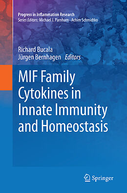 Couverture cartonnée MIF Family Cytokines in Innate Immunity and Homeostasis de 