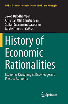 Couverture cartonnée History of Economic Rationalities de 