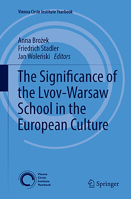 Couverture cartonnée The Significance of the Lvov-Warsaw School in the European Culture de 