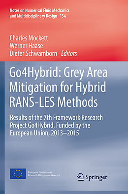 Couverture cartonnée Go4Hybrid: Grey Area Mitigation for Hybrid RANS-LES Methods de 