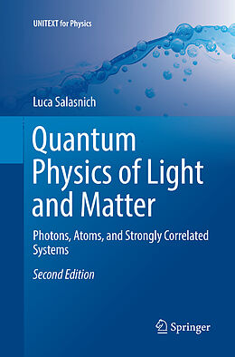 Couverture cartonnée Quantum Physics of Light and Matter de Luca Salasnich