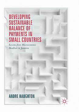 Couverture cartonnée Developing Sustainable Balance of Payments in Small Countries de Andre Haughton