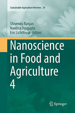 Couverture cartonnée Nanoscience in Food and Agriculture 4 de 