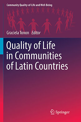 Couverture cartonnée Quality of Life in Communities of Latin Countries de 