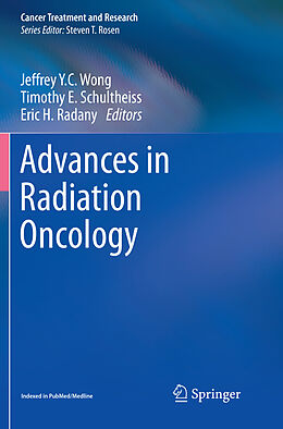 Couverture cartonnée Advances in Radiation Oncology de 