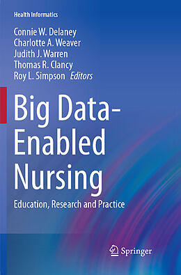 Couverture cartonnée Big Data-Enabled Nursing de 