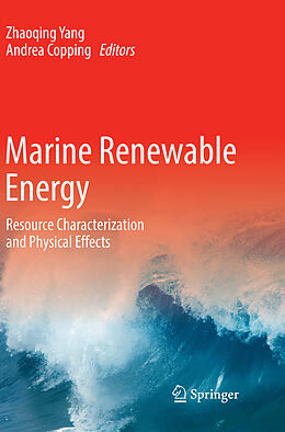 Kartonierter Einband Marine Renewable Energy von 