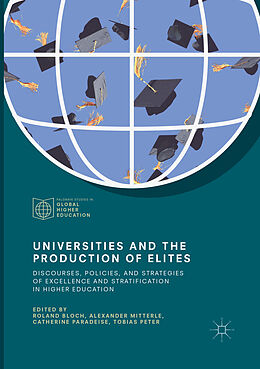 Couverture cartonnée Universities and the Production of Elites de 