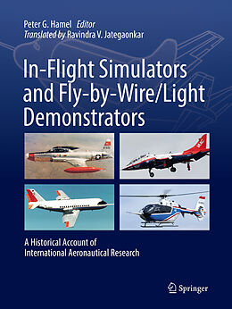 Couverture cartonnée In-Flight Simulators and Fly-by-Wire/Light Demonstrators de 