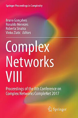 Kartonierter Einband Complex Networks VIII von 