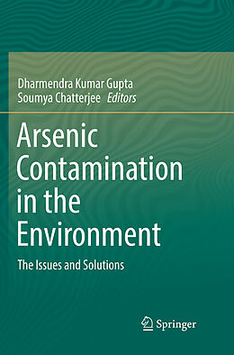 Couverture cartonnée Arsenic Contamination in the Environment de 