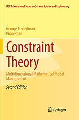 Couverture cartonnée Constraint Theory de Phan Phan, George J. Friedman