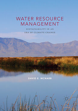 Couverture cartonnée Water Resource Management de David E. McNabb