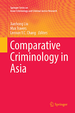 Couverture cartonnée Comparative Criminology in Asia de 