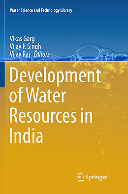 Couverture cartonnée Development of Water Resources in India de 