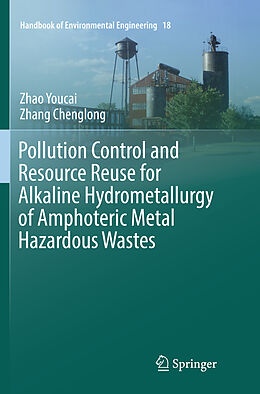 Couverture cartonnée Pollution Control and Resource Reuse for Alkaline Hydrometallurgy of Amphoteric Metal Hazardous Wastes de Zhang Chenglong, Zhao Youcai