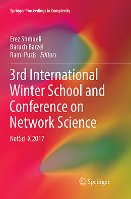 Kartonierter Einband 3rd International Winter School and Conference on Network Science von 