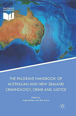 Couverture cartonnée The Palgrave Handbook of Australian and New Zealand Criminology, Crime and Justice de 