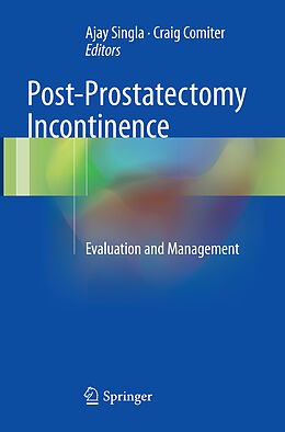 Kartonierter Einband Post-Prostatectomy Incontinence von 