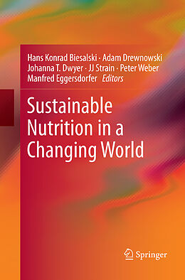 Couverture cartonnée Sustainable Nutrition in a Changing World de 