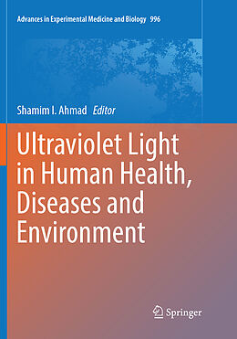 Kartonierter Einband Ultraviolet Light in Human Health, Diseases and Environment von 