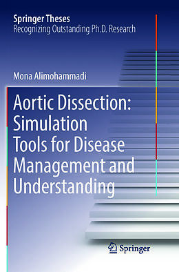 Kartonierter Einband Aortic Dissection: Simulation Tools for Disease Management and Understanding von Mona Alimohammadi