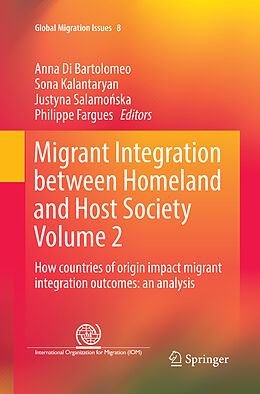 Couverture cartonnée Migrant Integration between Homeland and Host Society Volume 2 de 