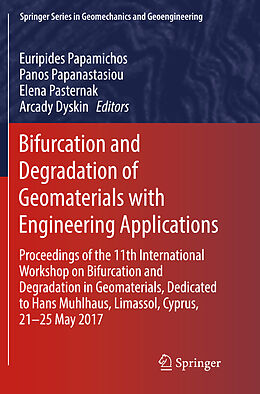 Kartonierter Einband Bifurcation and Degradation of Geomaterials with Engineering Applications von 
