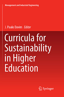 Kartonierter Einband Curricula for Sustainability in Higher Education von 