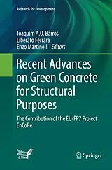 Kartonierter Einband Recent Advances on Green Concrete for Structural Purposes von